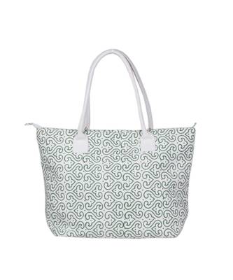 Indian Handmade cotton Green Canwas Print Sholder Bag 1