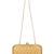Anekaant Tulle Printed Silk Clutch Yellow & Gold