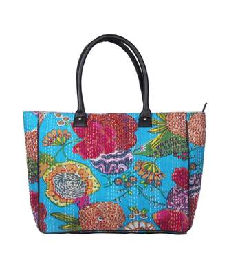 Vintage Handmade Pinapple printe asian art Women Hand Bag 1