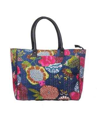Vintage Handmade Pinapple printe asian art Women Hand Bag 1