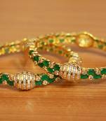 Green Emerald       Bangles-And-Bracelets