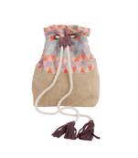 Vintage Joot Fabric demir leather Back Pase Bag