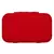 Anekaant Hasp Embroidered Velvet Clutch Red & Gold