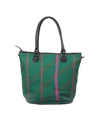 Vintage Handmade bangali kantha asian art Women Hand Bag 1