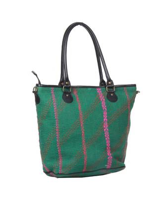 Vintage Handmade bangali kantha asian art Women Hand Bag 2