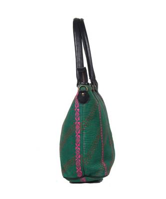 Vintage Handmade bangali kantha asian art Women Hand Bag 3