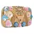 Anekaant Hasp Sequines Embellished Velvet Clutch Natural & Multi