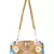 Anekaant Hasp Sequines Embellished Velvet Clutch Natural & Multi