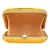 Anekaant Vista Embroidered Faux Silk Clutch Yellow & Gold