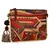 Anekaant Abstract Brown & Multicolor Canvas Sling Bag