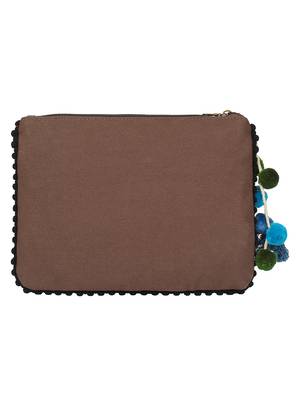 Anekaant Abstract Blue & Multicolor Canvas Sling Bag 3