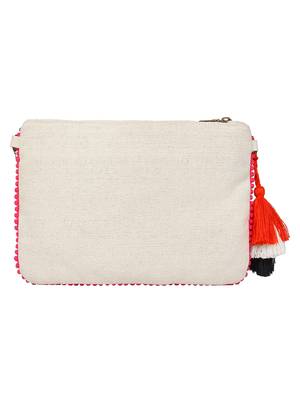 Anekaant Abstract Natural & Multicolor Canvas Sling Bag 3