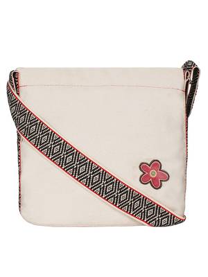 Anekaant Eva Natural Canvas Sling Bag 1