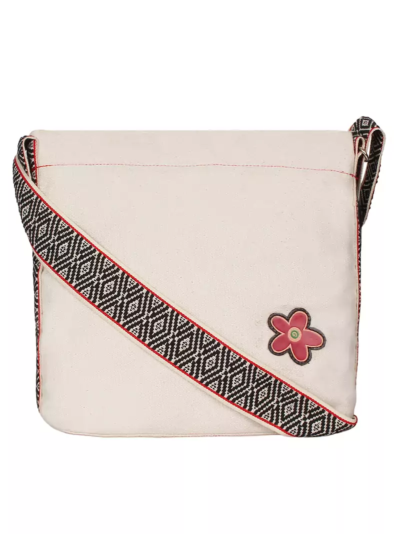 Anekaant Eva Natural Canvas Sling Bag