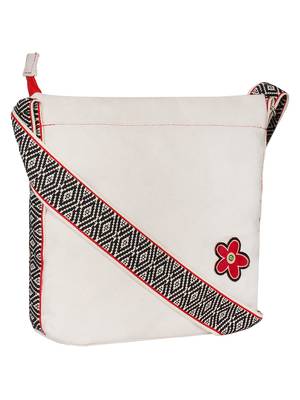 Anekaant Eva Natural Canvas Sling Bag 2