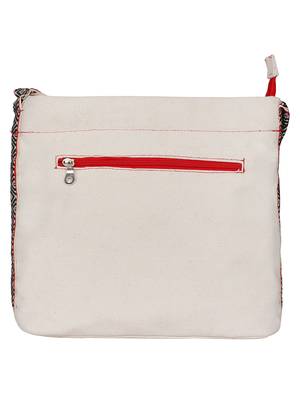 Anekaant Eva Natural Canvas Sling Bag 3