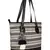 Anekaant Monochrome Black & White Cotton Tote Bag