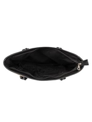 Anekaant Monochrome Black & White Cotton Tote Bag 4