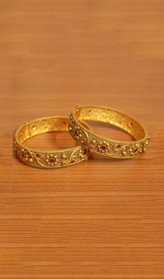 Gold Ruby       Bangles-And-Bracelets 1