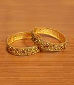 Gold Ruby       Bangles-And-Bracelets