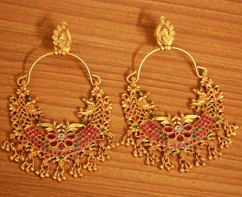 Multicolor Ruby       Danglers-Drops 1