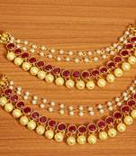 Red Ruby       Danglers-Drops