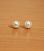 White Pearl Studs