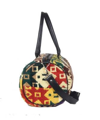 Vintage Handmade dari Made asian art Women Hand Bag 3