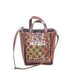 Vintage Pakisthani choli Sweep leather Shoulder Bag