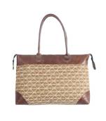 Vintage Dari Fabric Sweep leather Hand Bag