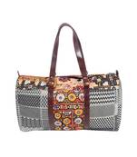 Vintage Pakisthani choli Sweep leather Hand Bag