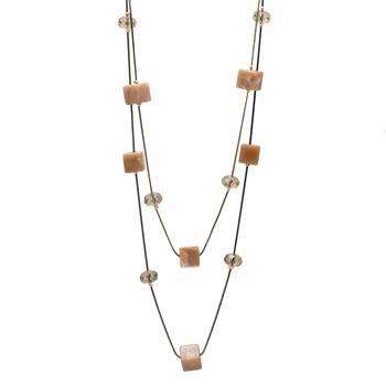 Peach necklaces 3