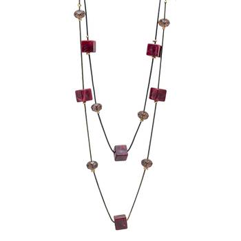 Red necklaces 3