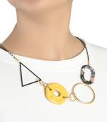 Yellow necklaces