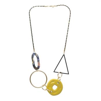Yellow necklaces 2