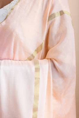 Pink Ombre Saree 2
