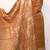 brown Matka Silk Handloom Unstitched Suit Fabric