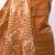 brown Matka Silk Handloom Unstitched Suit Fabric