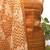 brown Matka Silk Handloom Unstitched Suit Fabric