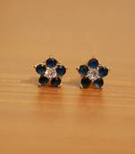 Blue Sapphire       Studs