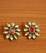 Red Ruby       Studs