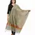 Copper Banjara India Banarasi Solid Cotton Silk Dupatta