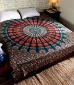 Indan 100% Cotton Queen Size Orange COR Tapestry