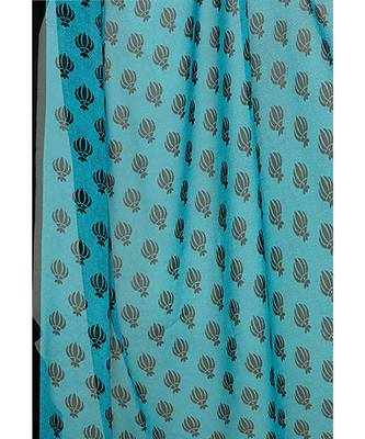 Combo of 2 Multicolor Poly Georgette Printed Women's Saree 4