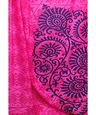 Combo of 3 Multicolor Poly Georgette Printed Women's Saree 4