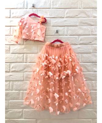 3D Butterfly Skirt And Top 1