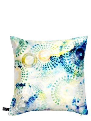 Multicoloured Set of 5 12" x 12" Square Geometric Cushion Covers 2