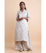 Cloud Grey Kurta
