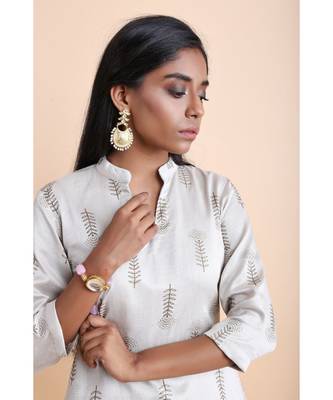 Cloud Grey Kurta 2