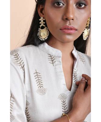 Cloud Grey Kurta 3